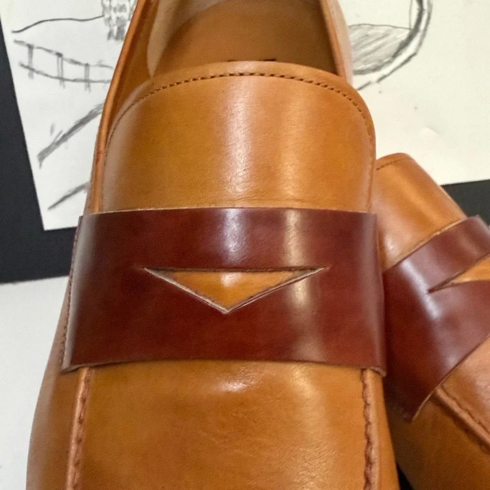 Magnanni Garner in Tabaco Men’s Loafers Size US 11 M - Picture 5 of 14
